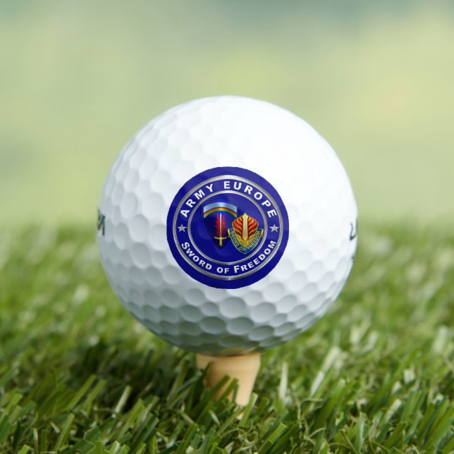 Balles De Golf Armée Europe USAREUR (T-shirt Insitu)