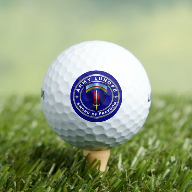 Balles De Golf Armée Europe USAREUR (T-shirt Insitu)