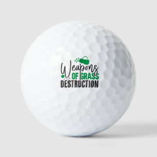 Balles De Golf Armes de destruction de l'herbe