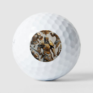 Balles De Golf "Armes d'or"