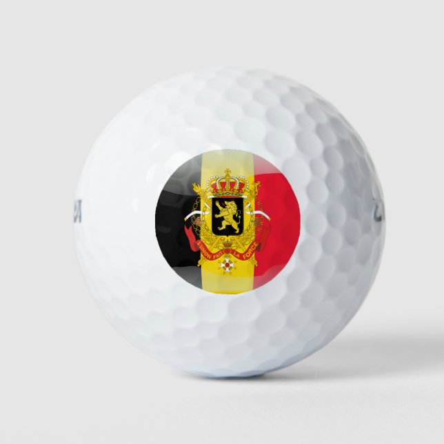 Balles De Golf Armoiries de Belgique (Devant)