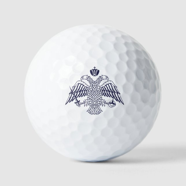 Balles De Golf Armoiries de Byzance  (Recto)