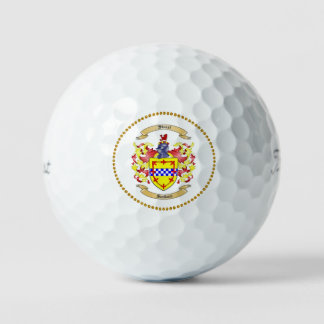 Balles De Golf Armoiries de la famille Stuart Golf Balls