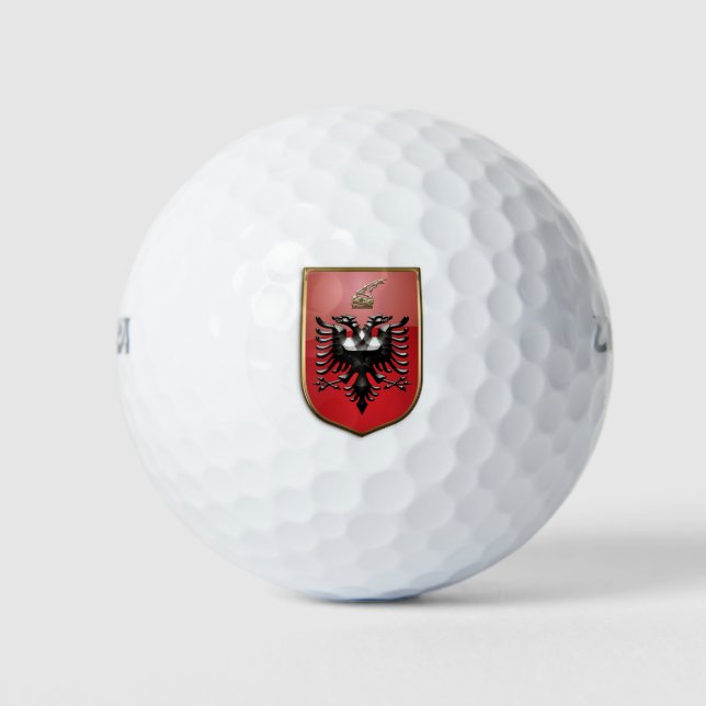 Balles De Golf Armoiries de l'Albanie (Devant)