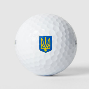 Balles De Golf Armoiries de l'Ukraine