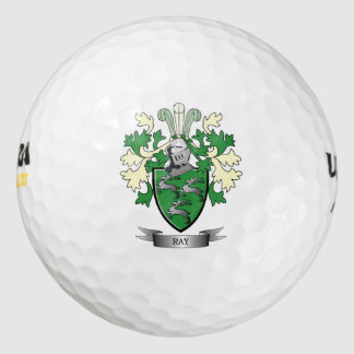 Balles De Golf Armoiries de Ray Family Crest