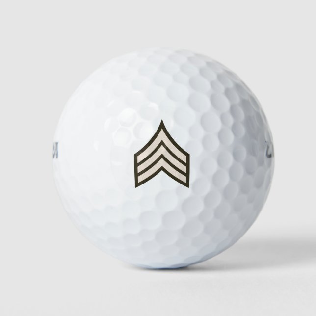 Balles De Golf Army Sergeant rank (Devant)