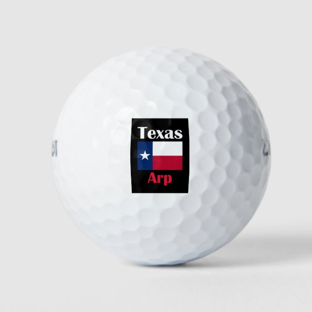 Balles De Golf Arp. TX (Devant)