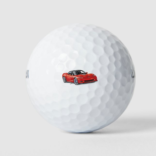 BALLES DE GOLF ART AUTOMOBILE LÉGENDAIRE Z-R-ONE (Devant)