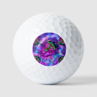 BALLES DE GOLF ART LADYBUG
