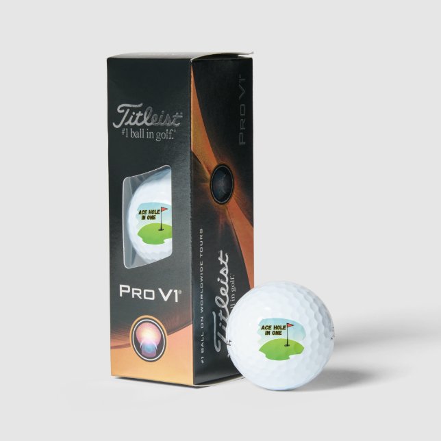 Balles De Golf As de sport trou en un (Conditionnement)