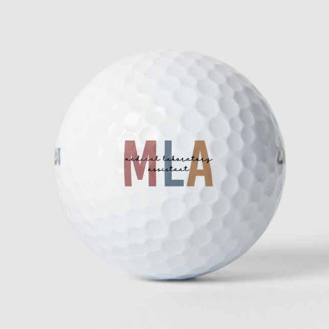 Balles De Golf Assistant de laboratoire médical MLA (Devant)