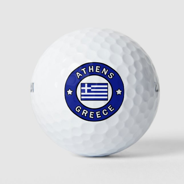 Balles De Golf Athènes Grèce (Devant)