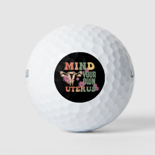 Balles De Golf Attention à votre propre utérus