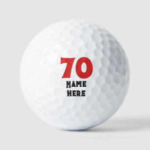 Balles de golf au nom personnalisé Elegant pour me