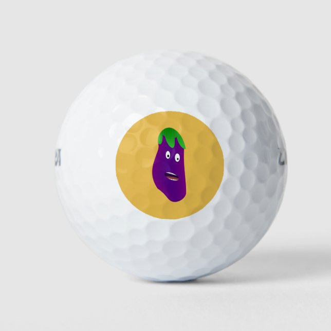 Balles De Golf Aubergine surprise par Kenneth Yoncich (Devant)