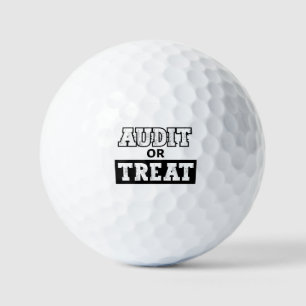 Balles De Golf Audit ou traitement - Comptable drôle Halloween