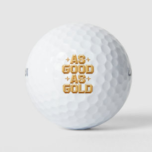Balles De Golf Aussi Bon Que Gold Golf Balls