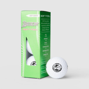 Balles De Golf Aussie Explorer en grunge