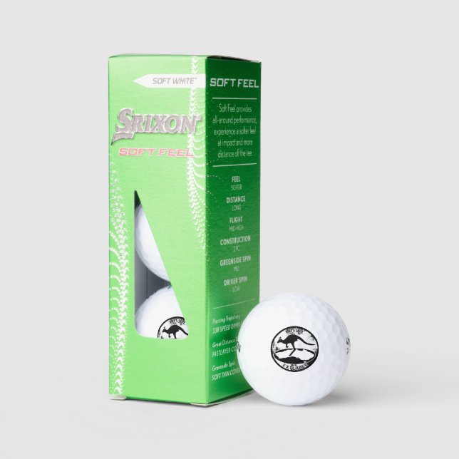 Balles De Golf Aussie Explorer en grunge (Conditionnement)