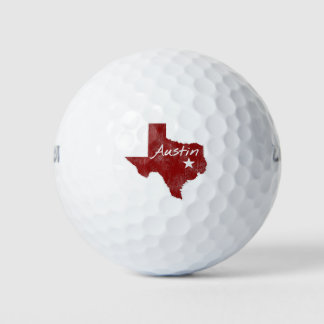 Balles De Golf Austin Texas State Star