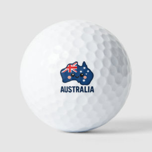Balles De Golf Australie Kawaii Fusion - Bold & Adorable