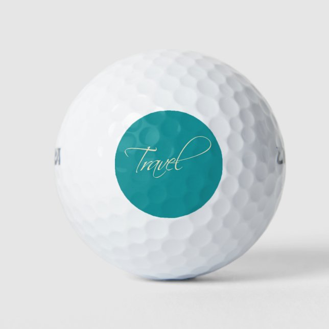 Balles De Golf Australie : Travel Golf Balls (Devant)
