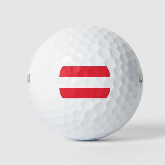 BALLES DE GOLF AUTRICHE (Devant)