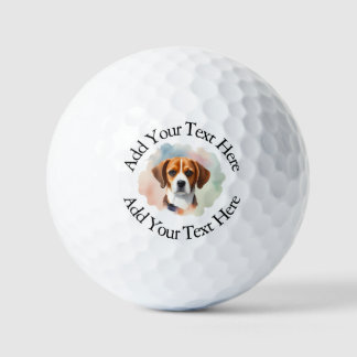 Balles de golf avec photo personnalisée et texte p