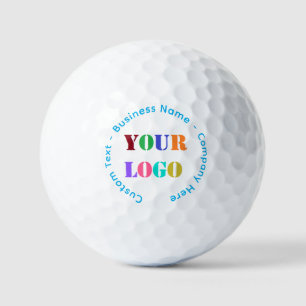Balles de golf avec tampon de logo et de texte per