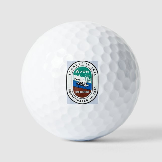 BALLES DE GOLF AVON CONNECTICUT (Recto)