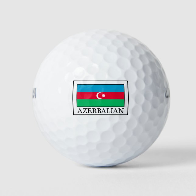 Balles De Golf Azerbaïdjan (Devant)