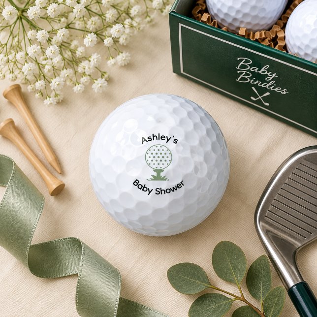 Balles De Golf Baby Shower (Créateur téléchargé)