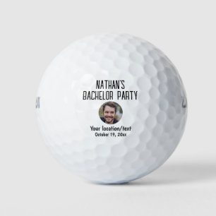 Balles De Golf Bachelor Party Wedding Favor Groom Photo