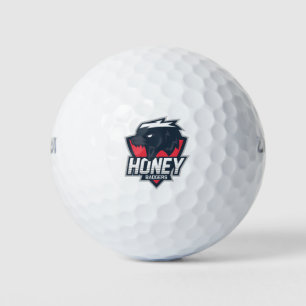 Balles De Golf Badgers de miel