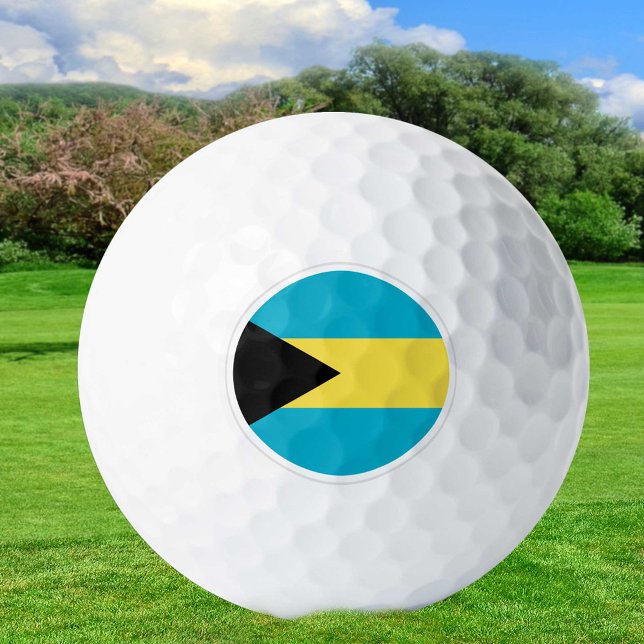 Balles De Golf Bahamas Golf Balls, Bahamas Flag Golfers / Patriot (Créateur téléchargé)