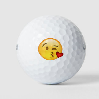Balles De Golf Baiser - Emoji