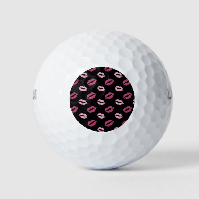 Balles De Golf Baisers roses (Devant)