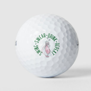 Balles De Golf Bal de golf Clever Quote - Parfait pour les amateu