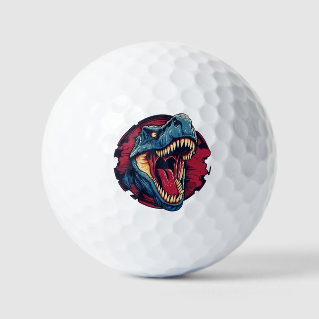 Balles De Golf Bal de golf de Jurassic Drive (Recto)