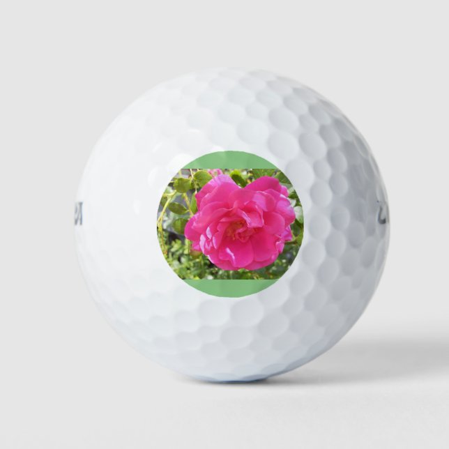 Balles De Golf Bal de golf de Rose (Devant)