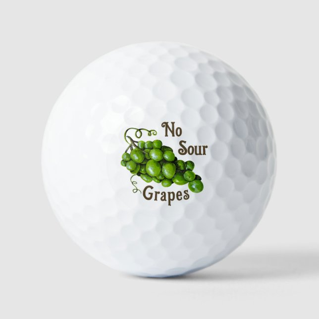 Balles De Golf Bal de golf des raisins (Recto)
