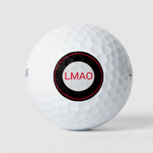 Balles De Golf Bal de golf humoristique LMAO