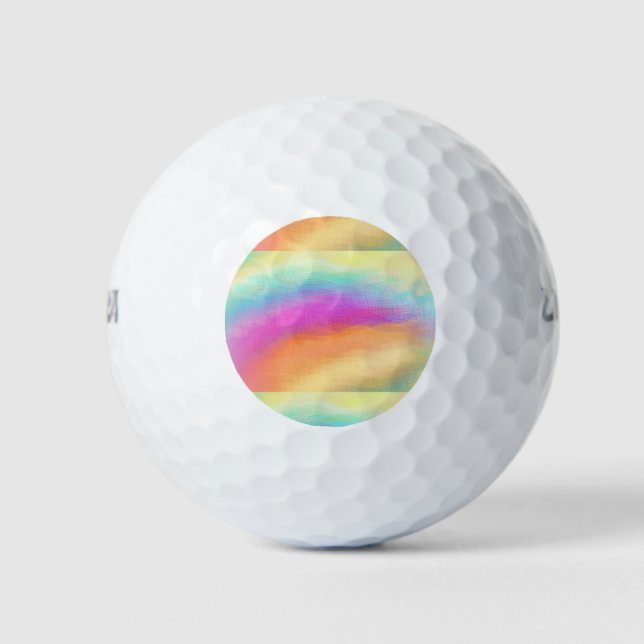 Balles De Golf Bal de golf Lumineux Multicolore (Devant)