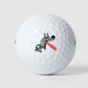 Balles De Golf Bal de golf Wolf Cartographié