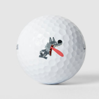 Balles De Golf Bal de golf Wolf Cartographié