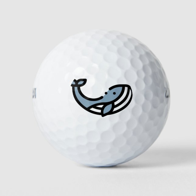 Balles De Golf Baleine (Devant)