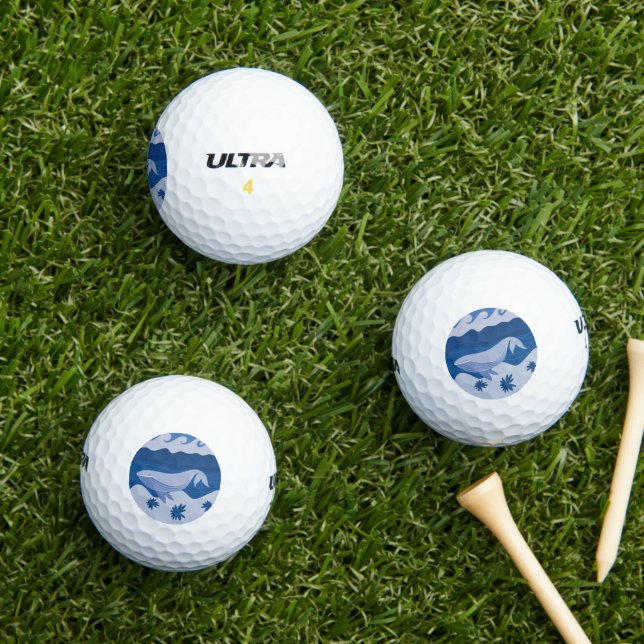 Balles De Golf Baleine (Herbe in situ)