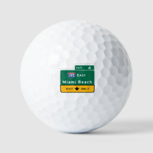 BALLES DE GOLF BALL DE GOLF DE MIAMI BEACH
