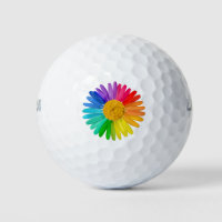 Ballon de golf Rainbow Flower